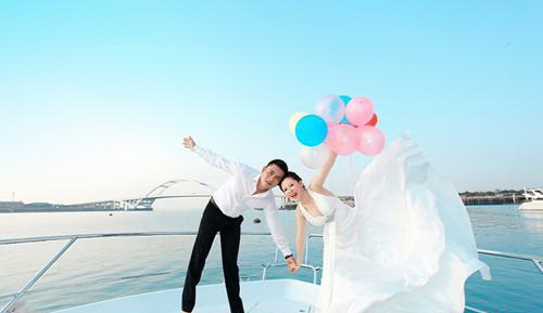 游艇婚礼 游艇婚礼