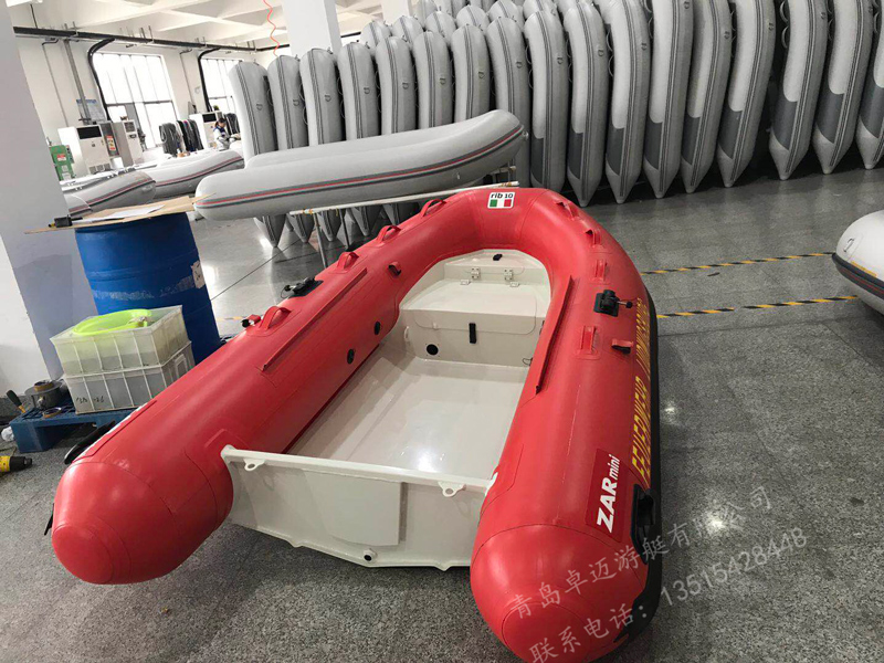300型330型铝合金底壳充气船+双层底带舱