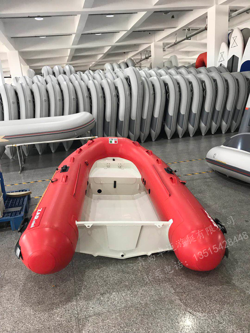300型330型铝合金底壳充气船+双层底带舱